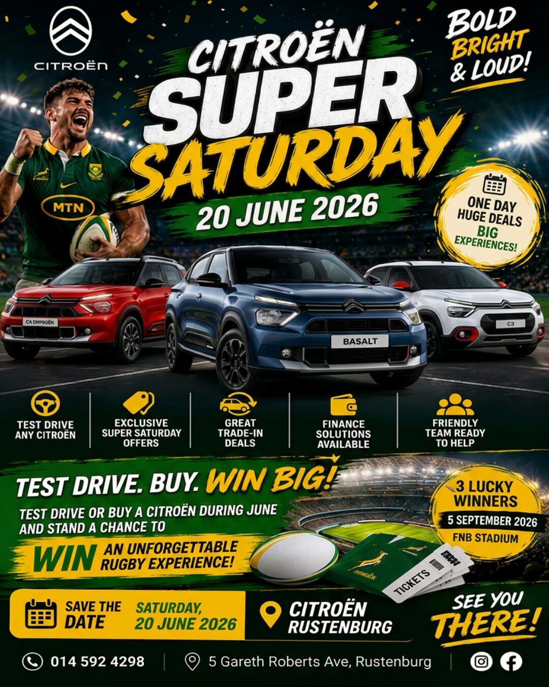 TEST DRIVE AND WIN ! image from Citroen Rustenburg